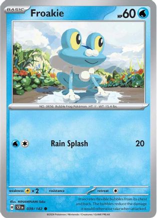 Froakie 039 [SV07 Stellar Crown]