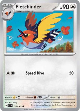 Fletchinder 122 [SV07 Stellar Crown]