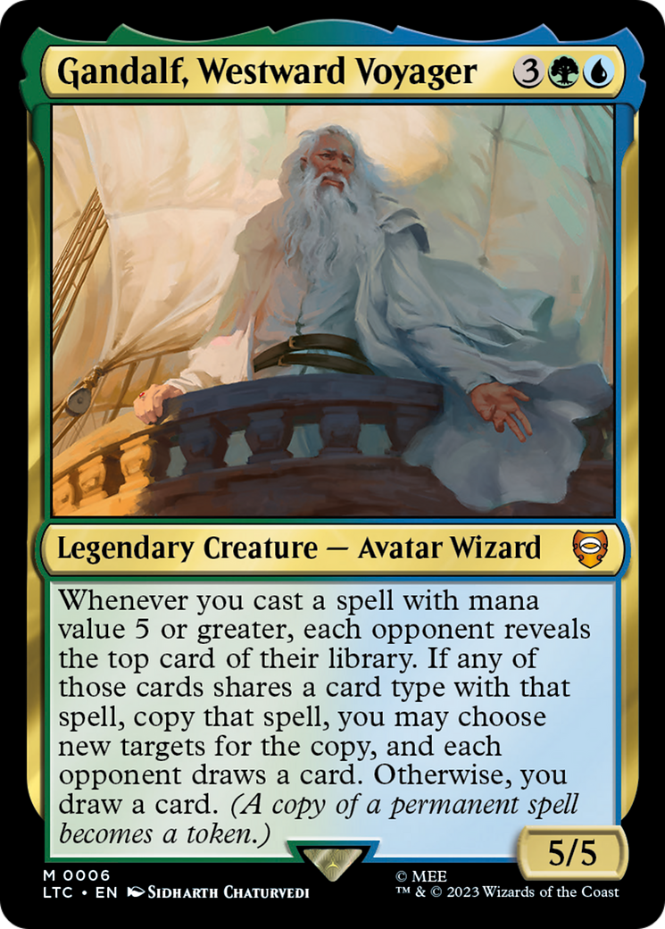 Gandalf, Westward Voyager [Tales of Middle-earth Commander]
