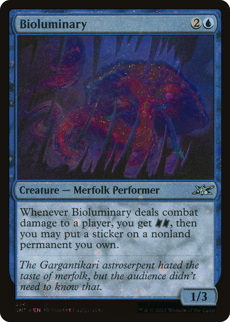 Bioluminary (Galaxy Foil) - Unfinity Foil