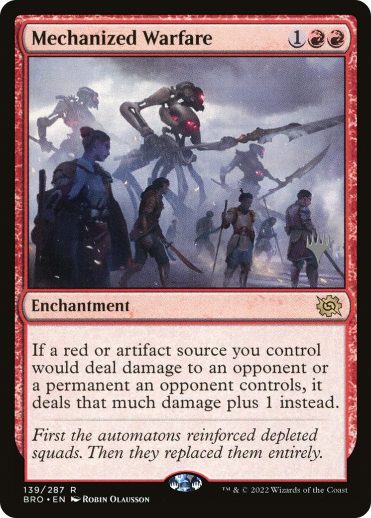 Mechanized Warfare - [The Brothers' War Promos]