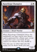 Runeforge Champion (Promo Pack) [Kaldheim Promos]