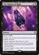 Inscription of Ruin (Promo Pack) [Zendikar Rising Promos]