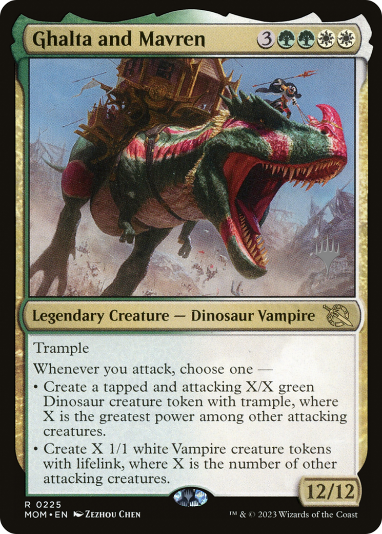 Ghalta and Mavren [March of the Machine Promos]