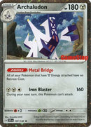 Archaludon (107/142) (Cosmos Holo - GameStop Exclusive) [Miscellaneous Cards]