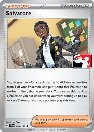 Salvatore - 160/162 [Prize Pack Series Cards]