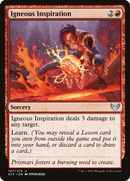 Igneous Inspiration [Strixhaven: School of Mages]