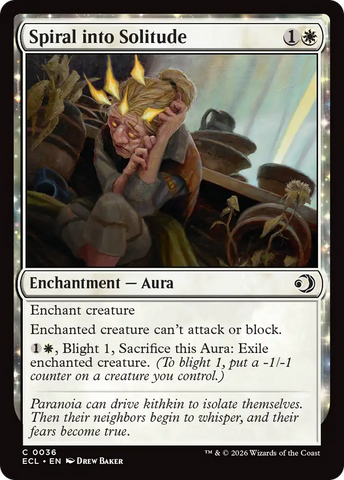 Spiral into Solitude [Lorwyn Eclipsed]