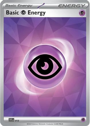 Basic Psychic Energy - 13 [SVE Scarlet & Violet Energies]