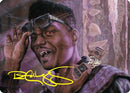 Dashing Bloodsucker Art Card (Gold-Stamped Signature) [Art Series: Duskmourn: House of Horror]