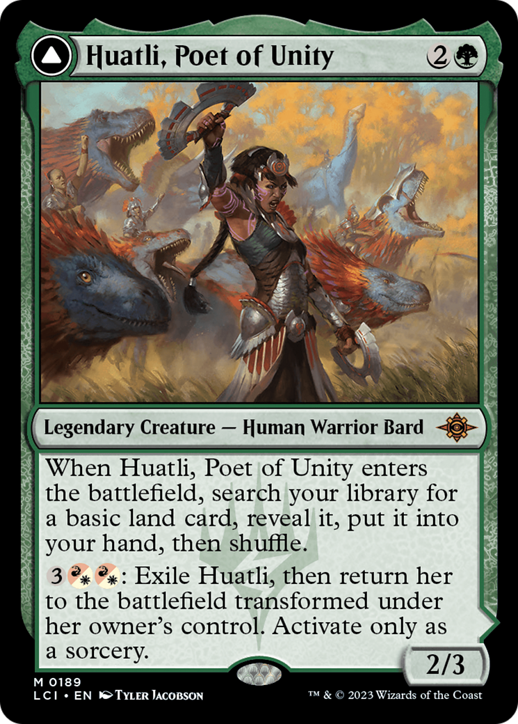 Huatli, Poet of Unity [The Lost Caverns of Ixalan]