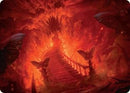 Mountain Art Card [Art Series: Duskmourn: House of Horror]