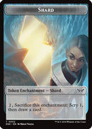 Shard // Treasure Double-Sided Token [Duskmourn: House of Horror Tokens]