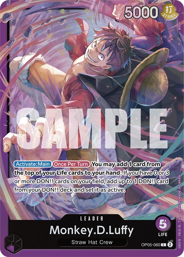 Monkey.D.Luffy [Starter Deck: Purple Monkey.D.Luffy]