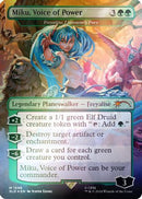 Miku, Voice of Power - Freyalise, Llanowar's Fury (Rainbow Foil) (Japanese) [Secret Lair Drop Series]