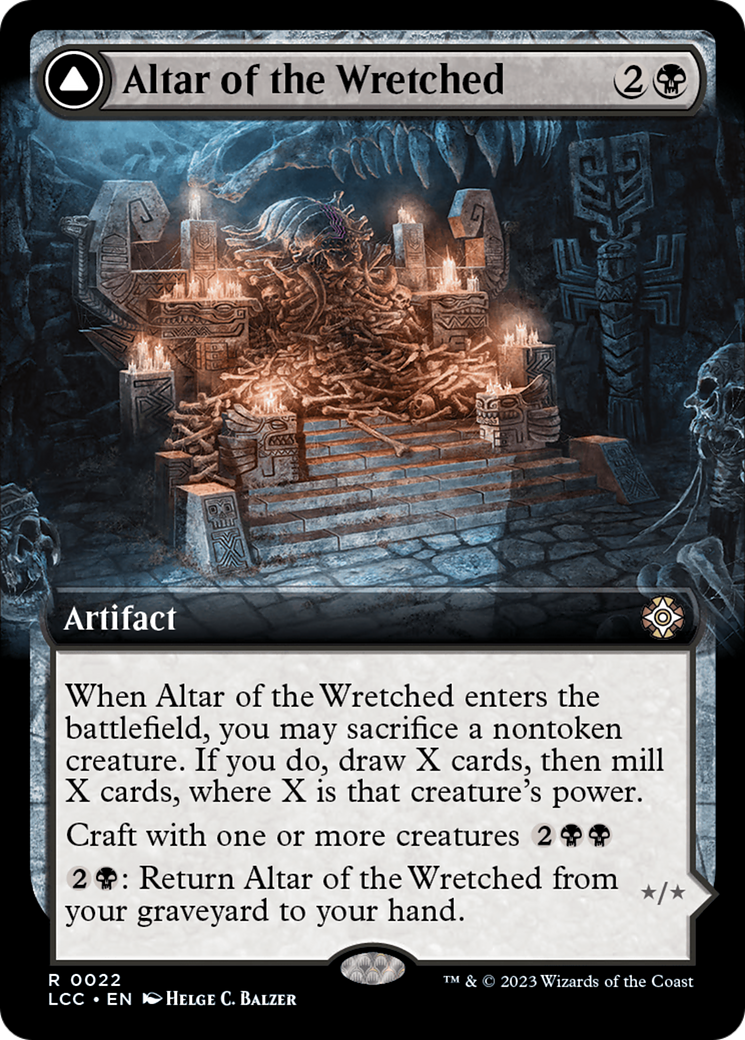 Altar of the Wretched (Extended Art) - The Lost Caverns of Ixalan Commander: (Extended Art)