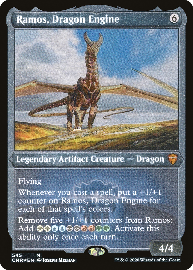 Ramos, Dragon Engine (Foil Etched) - [Commander Legends] Foil