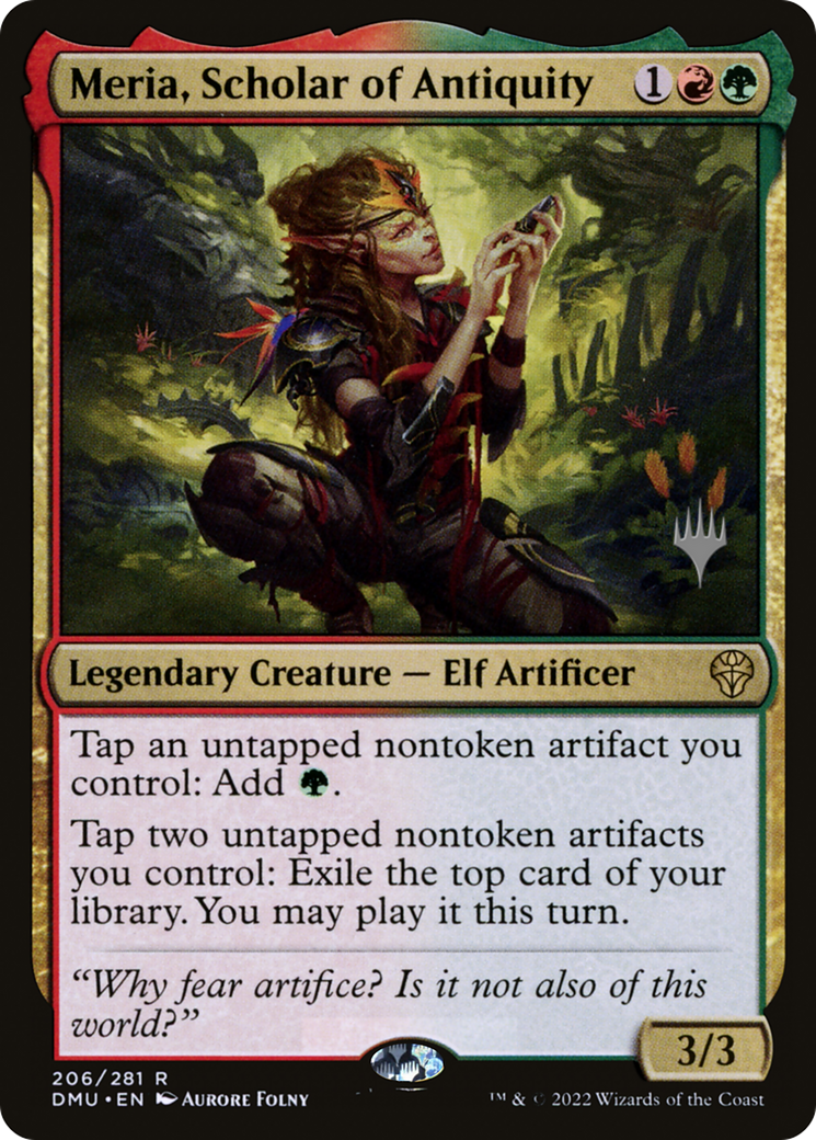 Meria, Scholar of Antiquity - [Dominaria United Promos]