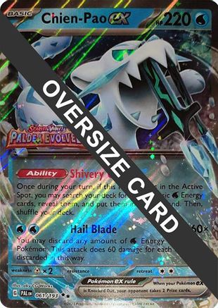 Chien-Pao ex - 061/193 [Jumbo Cards] - Holofoil