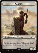 Warrior Token (Rainbow Foil) [Secret Lair Drop] Foil