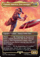 Captain America, First Avenger (Rainbow Foil) - Secret Lair Drop Foil