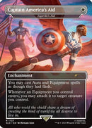 Captain America's Aid - Sigarda's Aid (Rainbow Foil) - Secret Lair Drop Series Foil