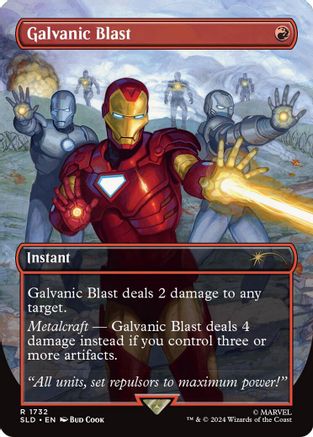 Galvanic Blast (Rainbow Foil) [Secret Lair Drop Series] Foil