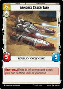 Armored Saber Tank (245/257) (245/257) [Twilight of the Republic]
