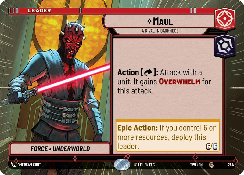 Maul - A Rival in Darkness (284) (Hyperspace) (284) [Twilight of the Republic]