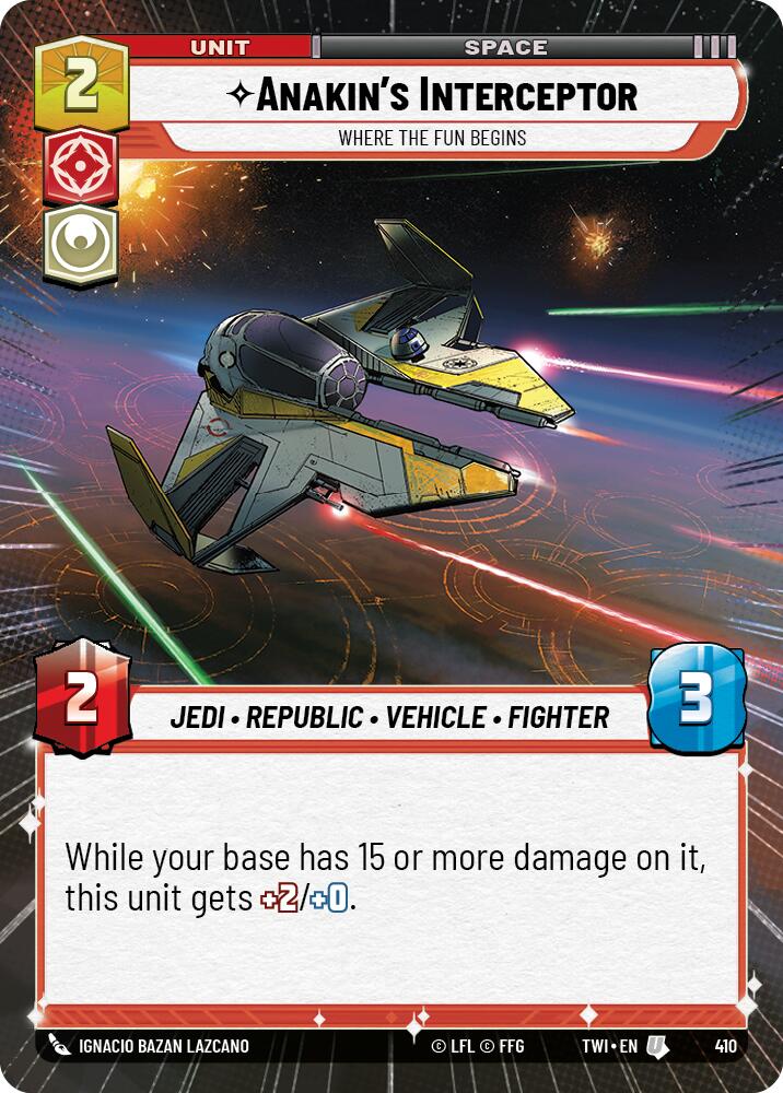 Anakin's Interceptor - Where the Fun Begins (410) (Hyperspace) (410) [Twilight of the Republic]