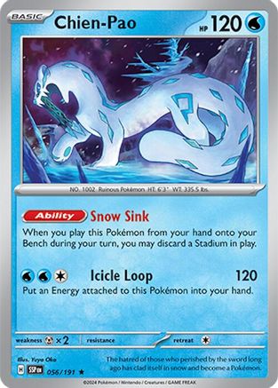 Chien-Pao - 56/191 [SV08: Surging Sparks]