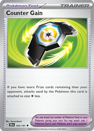 Counter Gain - 169/191 [SV08: Surging Sparks]