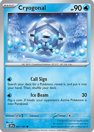 Cryogonal - 47/191 [SV08: Surging Sparks]