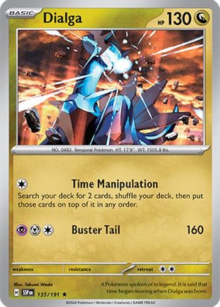 Dialga 135 [SV08 Surging Sparks]  - Holofoil