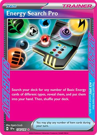 Energy Search Pro - 176/191 [SV08: Surging Sparks] - Holofoil