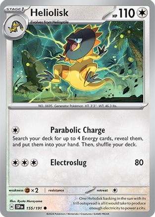 Heliolisk - 155/191 [SV08: Surging Sparks]