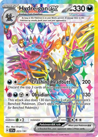 Hydreigon ex - 223/191 [SV08: Surging Sparks] - Holofoil