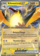 Kilowattrel ex 068  - Holofoil SV08 Surging Sparks - Double Rare