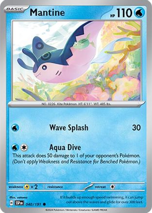 Mantine 040 [SV08 Surging Sparks]