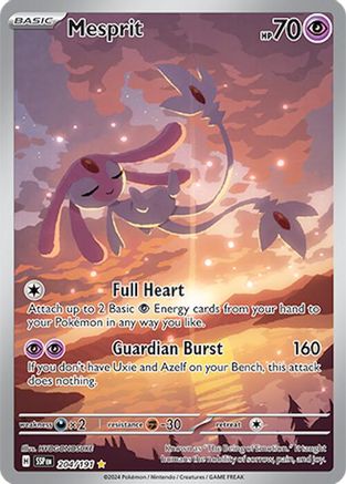 Mesprit - 204/191 [SV08: Surging Sparks] - Holofoil