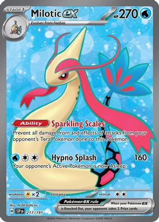 Milotic ex - 217/191 [SV08: Surging Sparks] - Holofoil