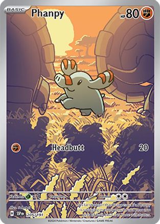 Phanpy - 205/191 [SV08: Surging Sparks] - Holofoil