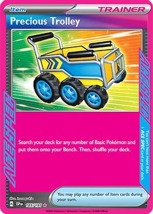 Precious Trolley - 185/191 [SV08: Surging Sparks] - Holofoil