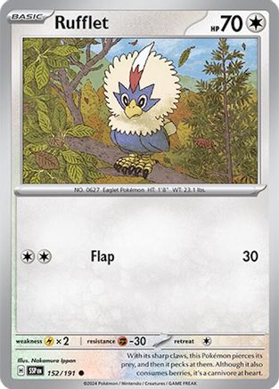 Rufflet - 152/191 [SV08: Surging Sparks]
