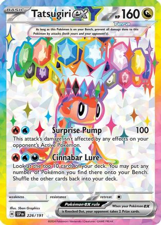 Tatsugiri ex - 226/191 [SV08: Surging Sparks] - Holofoil