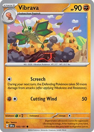 Vibrava - 105/191 [SV08: Surging Sparks]