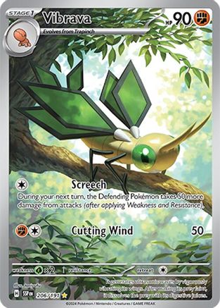 Vibrava - 206/191 [SV08: Surging Sparks] - Holofoil