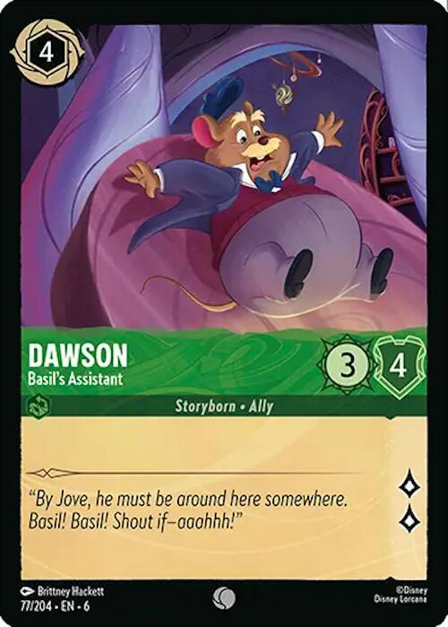 Dawson - Basil's Assistant (77/204) [Azurite Sea]