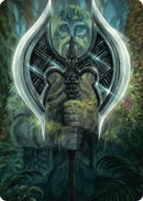 Leyline Axe Art Card (49/54) [Art Series: Foundations]