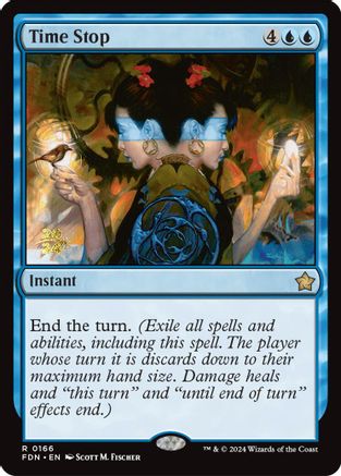 Time Stop [Foundations Prerelease Promos]